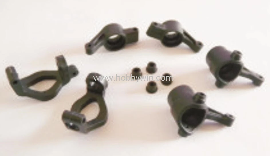 

HBX part 18004 Steering Hubs Front & Rear Uprights Steering Hub Bushes for 1/18 RC Model Buggy Truck