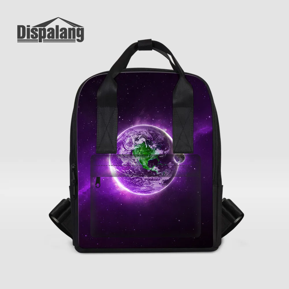 

Dispalang Women Backpack Universe Galaxy Print School Bags for Teenage Girls Female Shoulder Bag Lady Laptop Bagpack Mochila