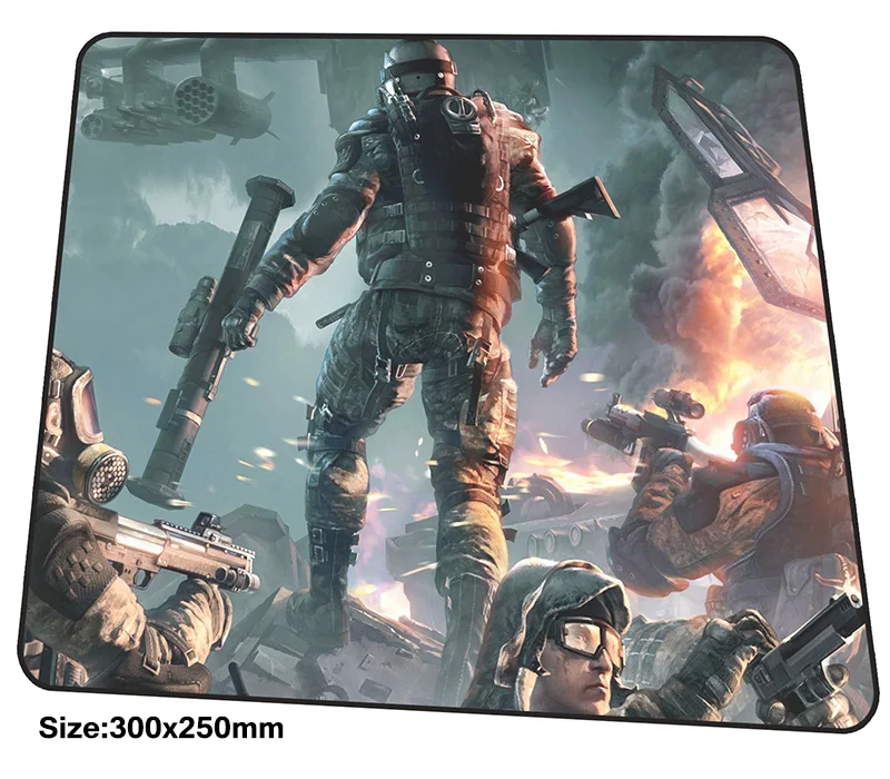 warface mousepad 300x250x3mm gaming mouse pad big gamer mat High quality game computer desk padmouse Halloween Gift play mats