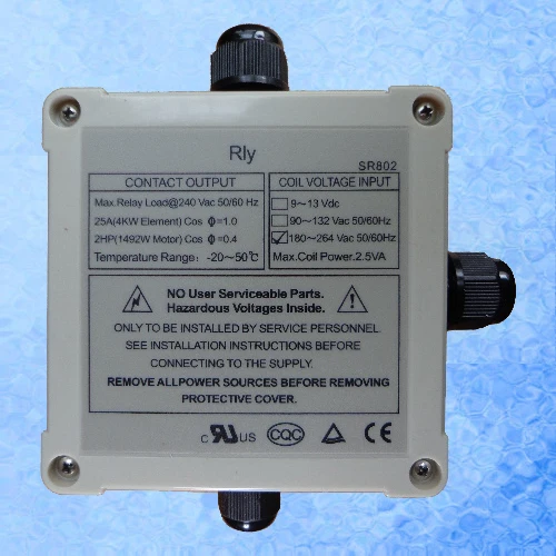 SR802 Power Relay 2 days out 4000W below 220V and 110V available IP43 Water Proof Grade for SR868C6 SR1188 SR1168