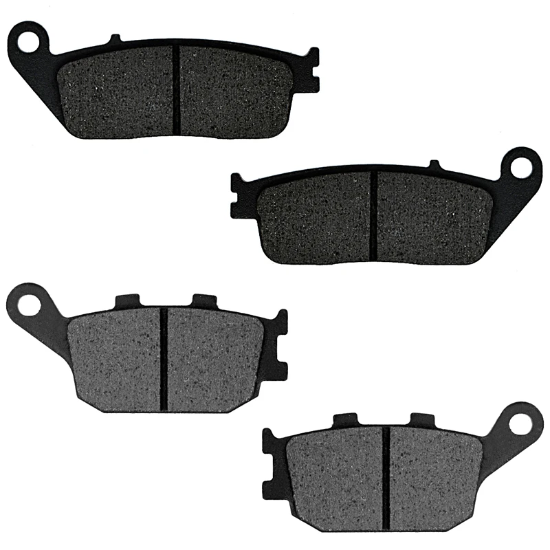 For Honda VT1300 CXA Chopper VT 1300 (9 spoke cast wheel/non ABS) 2010 2011 2012 Motorcycle Brake Pads Front Rear