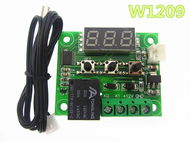 

20pcs W1209 Mini thermostat Temperature controller Incubation thermostat temperature control switch