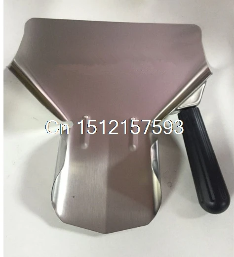 Stainless Steel French Fries Shovel Scoop With Right Handle For KFC & Mcdonald's