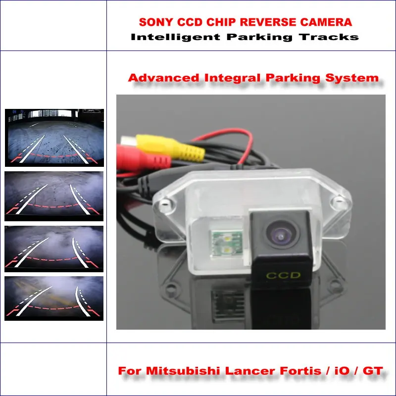 

For Mitsubishi Lancer Fortis/iO/GT 2007-2015 Car Reverse Camera Back Intelligent Parking Tracks CAM Auto Accessories HD CCD