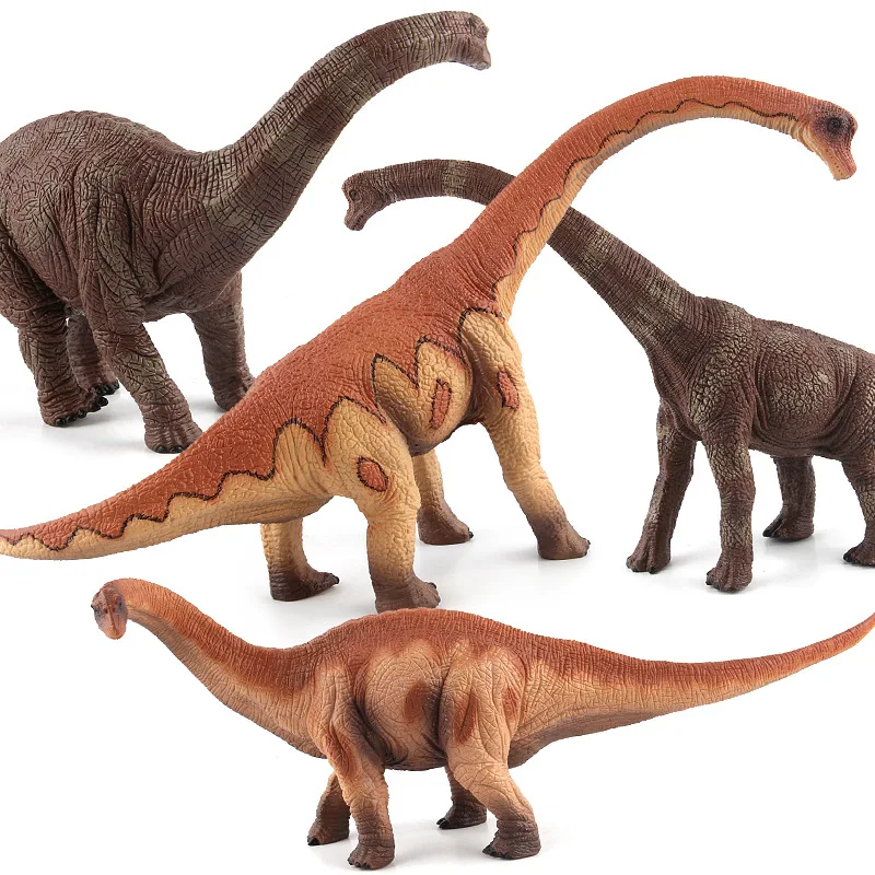 Cute Simulation dinosaur model Confused dragon Brontosaurus Toys plastic Model Action Figures toys for kids Christmas Gifts