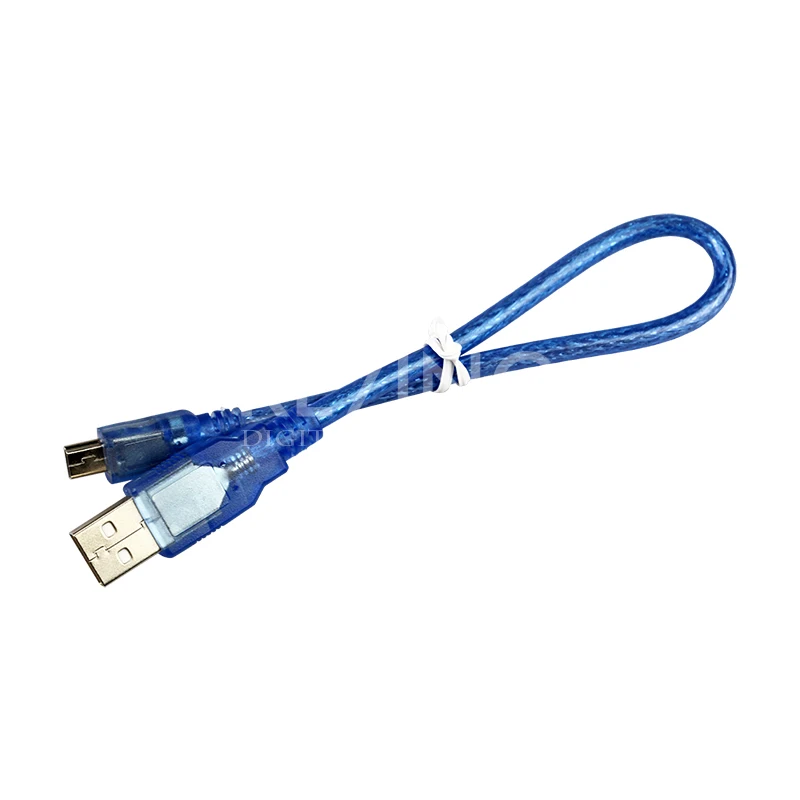 Glyduino 30cm Mini USB Cable Special for Arduino MCU Nano 3.0 Pro Also for Old Mobile Phone