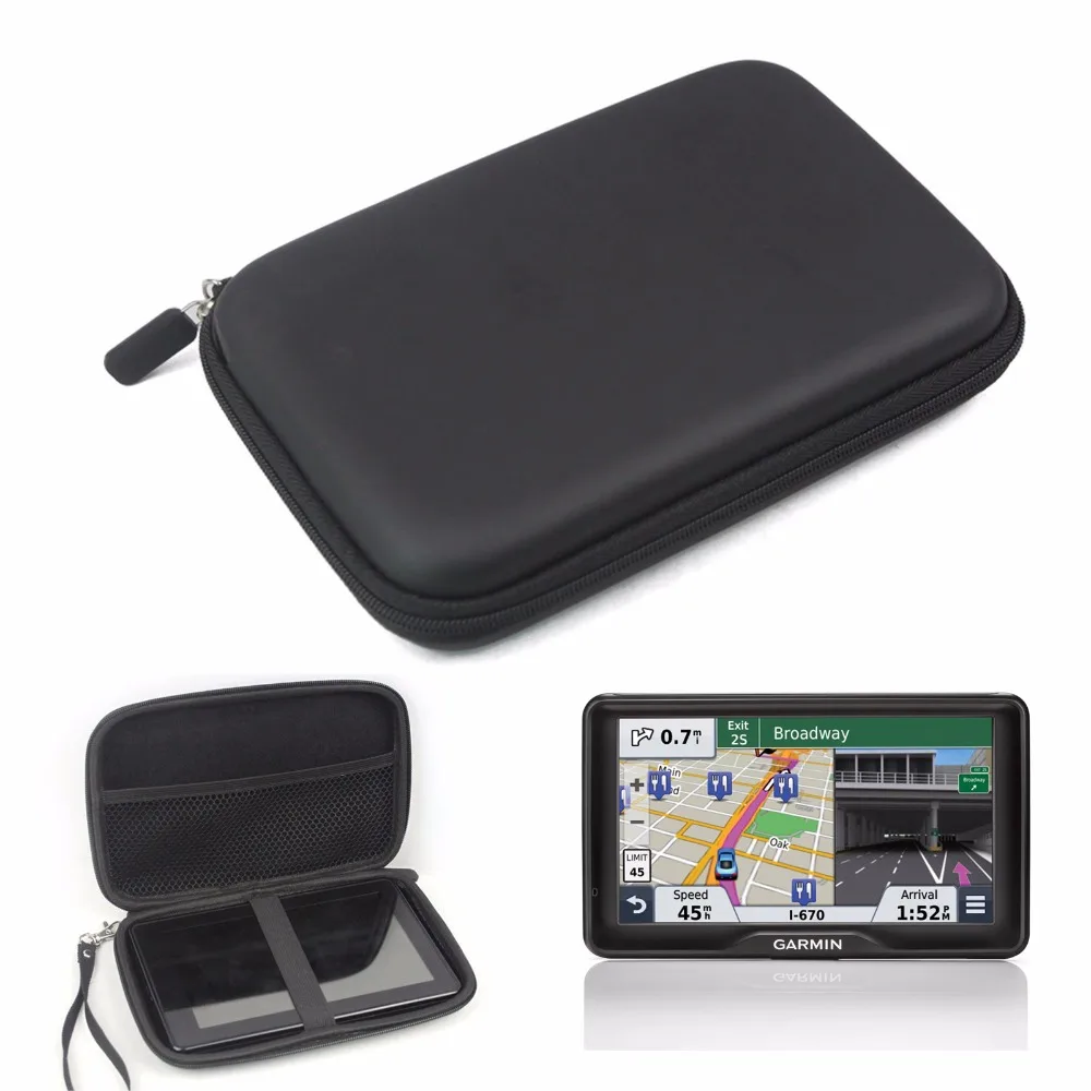 

7" Inch Hard Outdoor Traveling Protect Portable Bag Case Cover For Garmin Nuvi Kindle Fire Magellan GPS Navigator