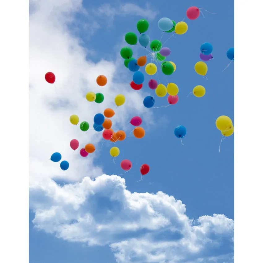 LIFE MAGIC BOX  Backdrops Balloon Cheap Vinyl Photo  Foto Background S-2352