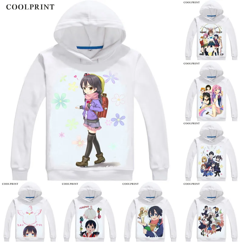 

Moe Anime Tamako Market Hoodies Multi-style Hooded Hoodie Tamako Maketto Mochizo Oji Tamako Kitashirakawa Cosplay Sweatshirts