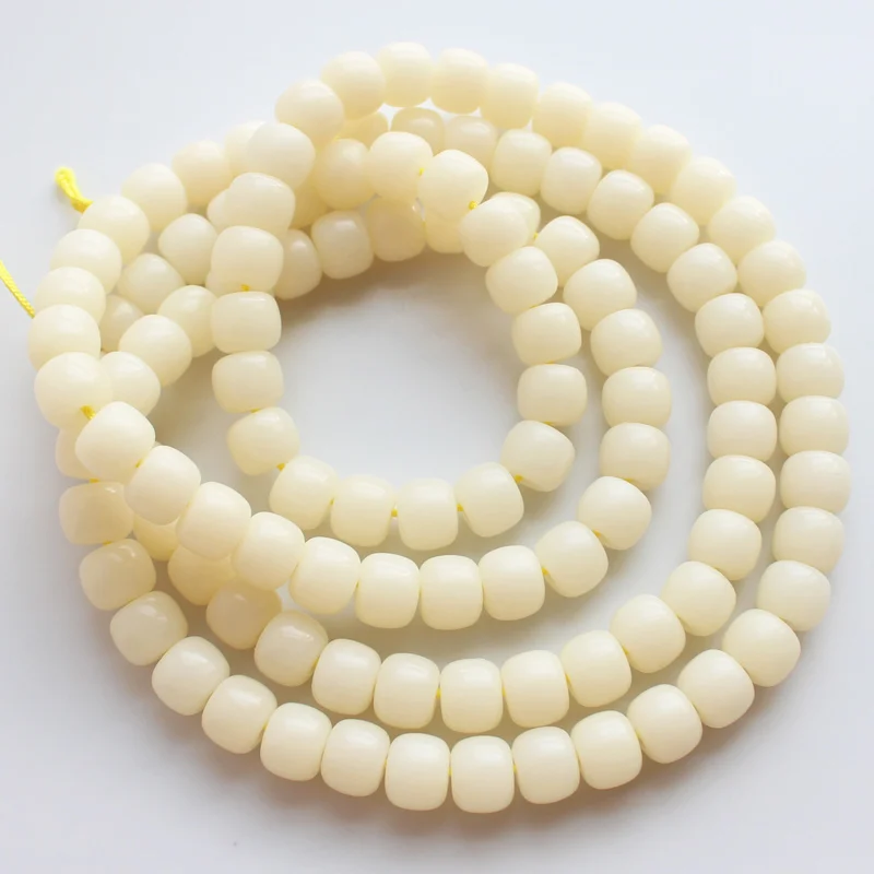 Natural White Jade Bodhi Root 108pcs  High Density ,Good qulity