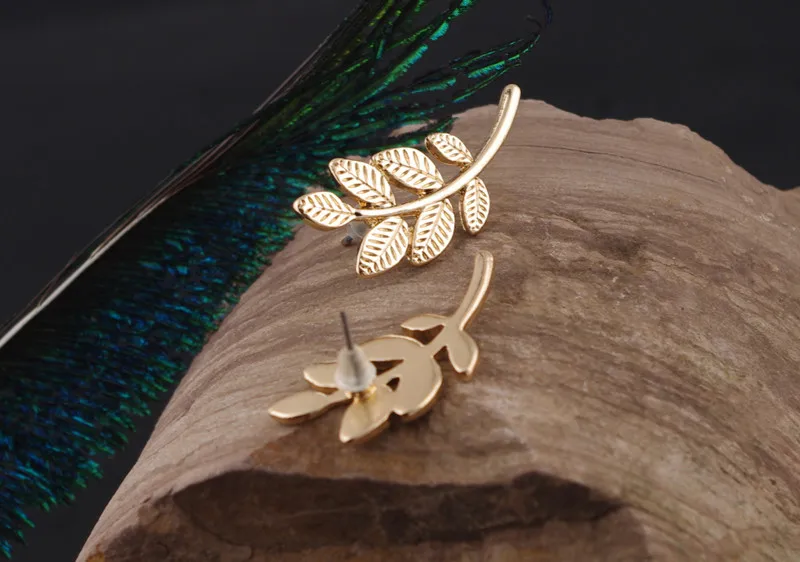 Breath Wild Fashion Temperament Metal Leaf Earrings Multi-leaf Earrings For Women  Online Shopping India Earrings Set Orecchini