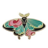 Moth Flair Bug Insect Entomology Enamel pin badge