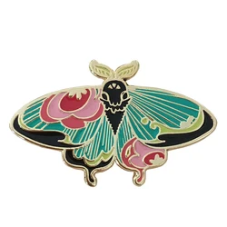 Moth Flair Bug Insect Entomology Enamel pin badge