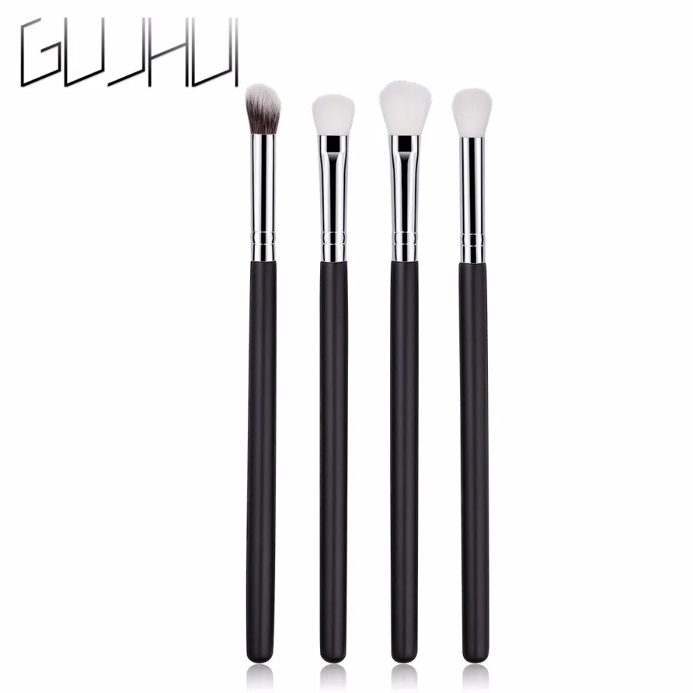 4Pcs Wood Makeup Brushes Set Foundation EyeShadow Concealer Brush Blending Contour make up Tools pincel maquiagem