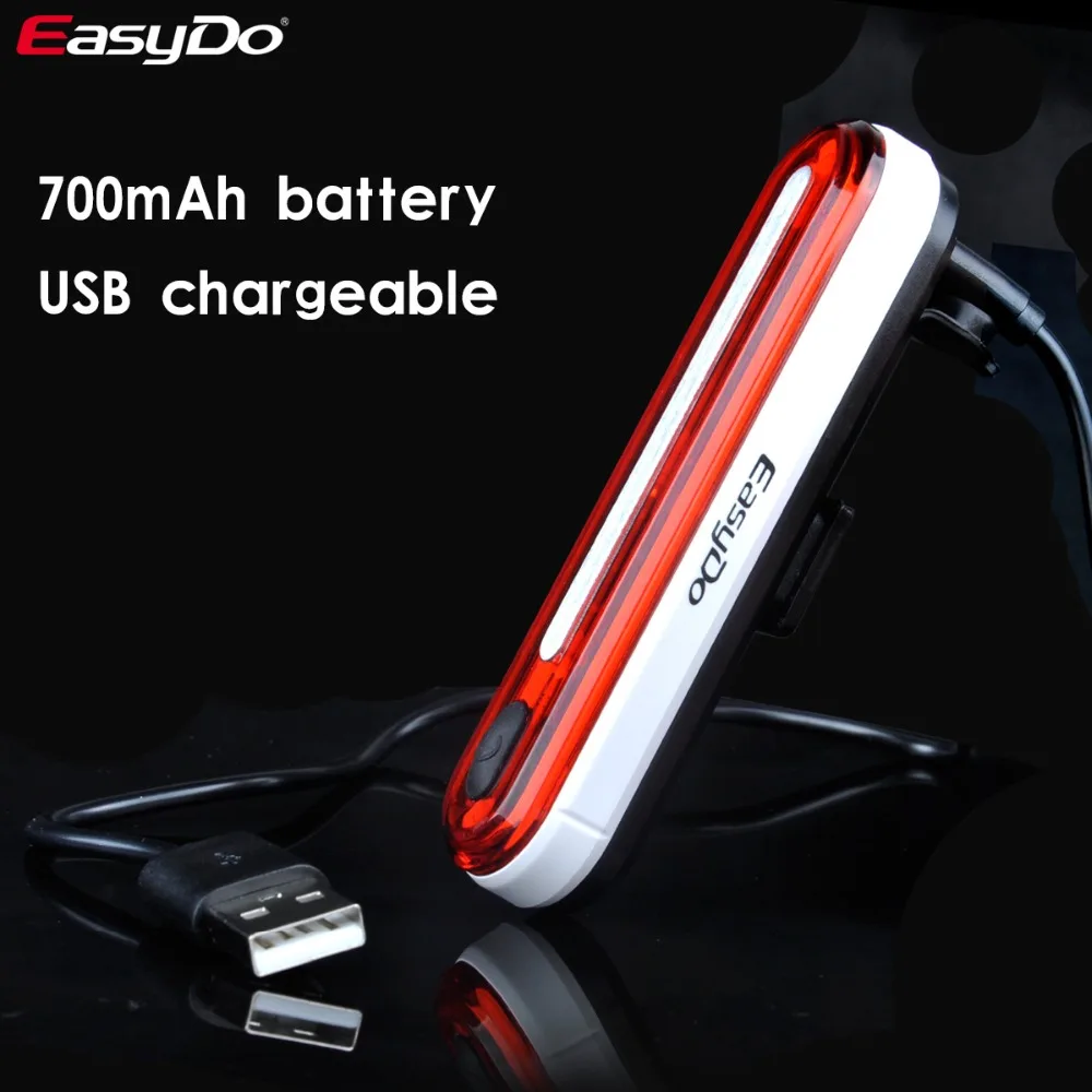 EasyDo Rear Tail Light Cycling Bike Light Super Bright 700mAh 35hrs 50 LEDs with 3 fixed ways Bicycle Accessories EL-2104