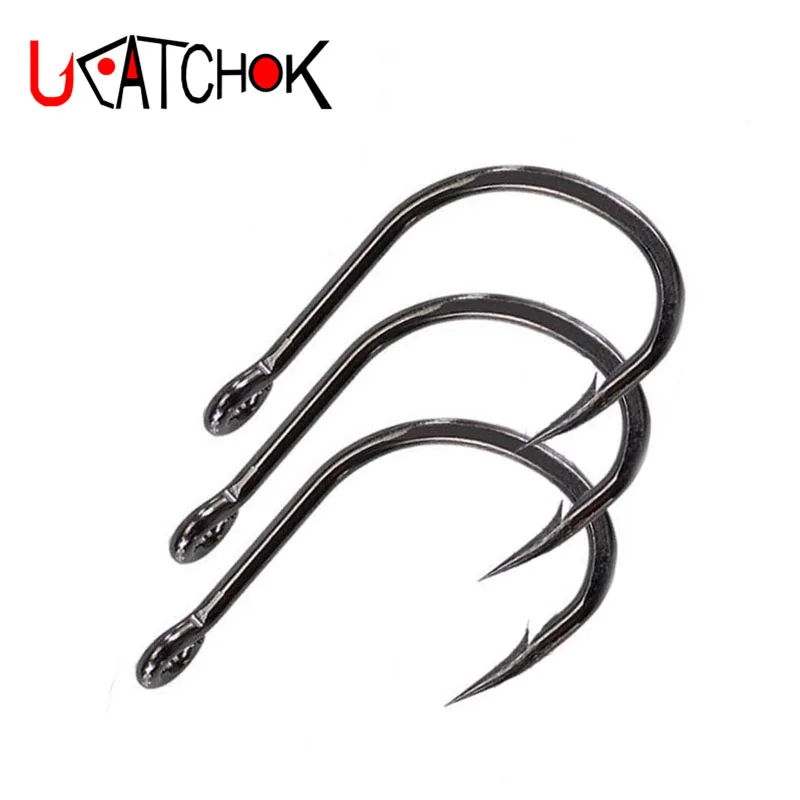 10pcs/lot 1/0-10/0 big jigging assist hook villain pirate hook barbed oversize overweight sturgeon boat sea fishing big hook