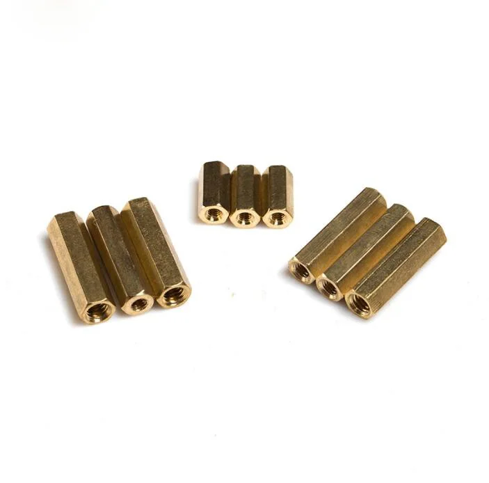 30pcs M2.5 double-pass hex copper column isolation column 3mm-30mm length