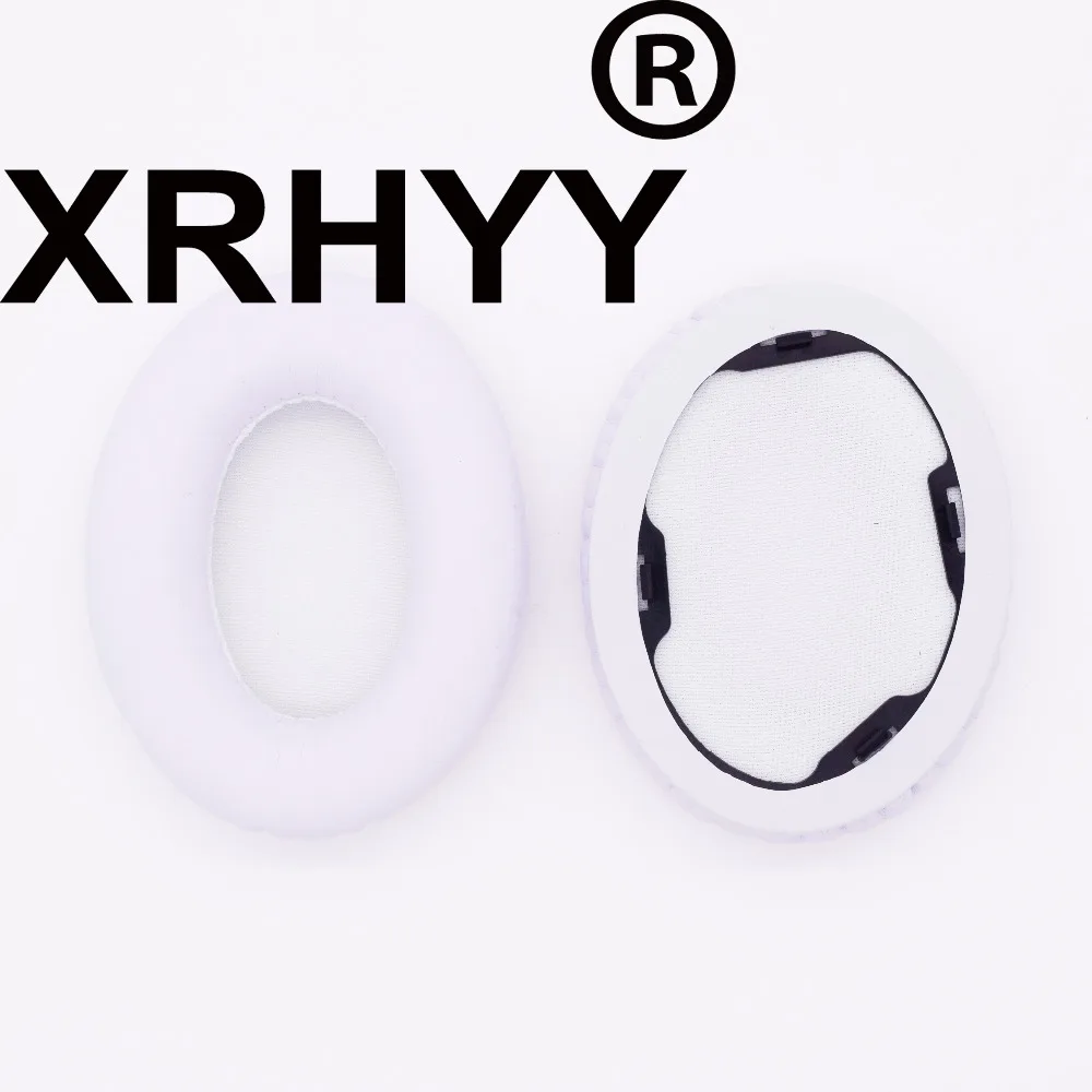 XRHYY Black Replacement Earpad Ear Cushion For Monster Beats by Dr. Dre Studio Headphones - Old Version + Free Rotate Cable Clip