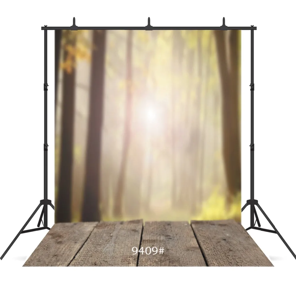 Arrière-plan de photographie en vinyle, plancher en bois, lumière du soleil forêt, arrière-plan de photographie personnalisé pour Portrait d'enfants, pour Studio Photo, pour séance Photo