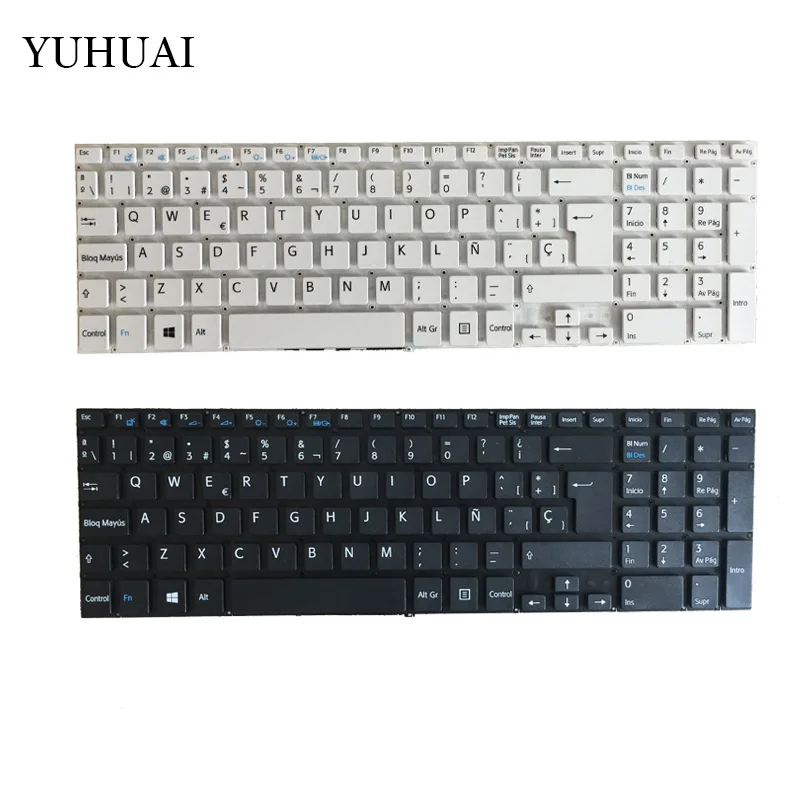 Spanish/SP Laptop Keyboard For Sony Vaio Fit 15 SVF15 SVF151 SVF152 SVF153 SVF154 SVF15E SVF152C29M SVF152A29V