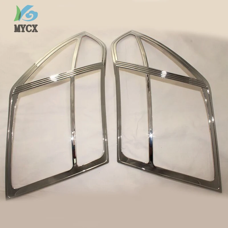 High Quality Chrome Head Light Cover for Nissan Navara Frontier D40 2006-2009