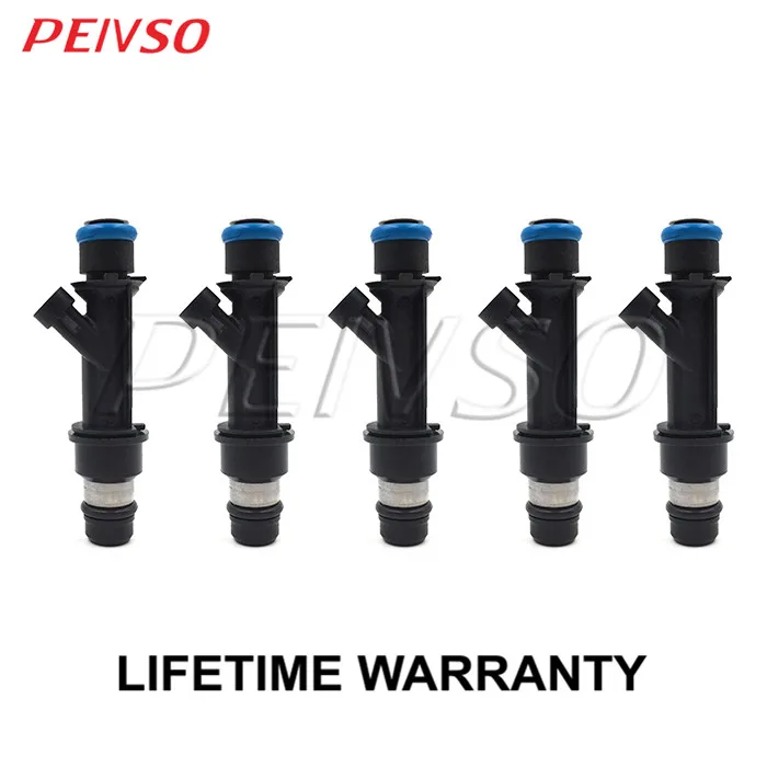 PEIVSO 5pcs 25380534 Fuel Injector For Chevrolet Colorado Hummer H3 H3T GMC Canyon l5 3.7L