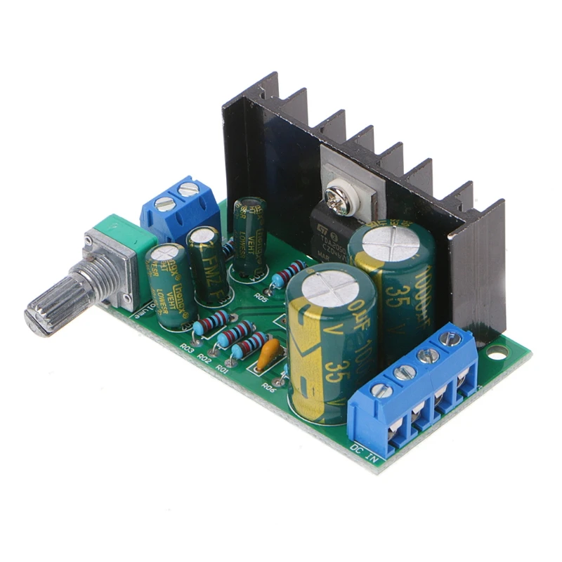 TDA2050 Mono Audio Power Amplifier Board Module DC/AC 12-24V 5W-120W 1-Channel