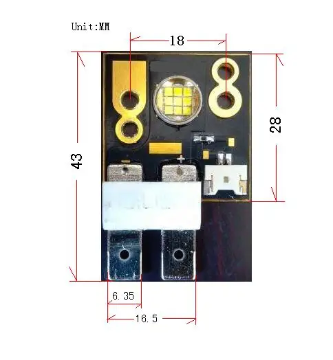 60W LED Shaking Head Lighting Source LED Projector Light Source