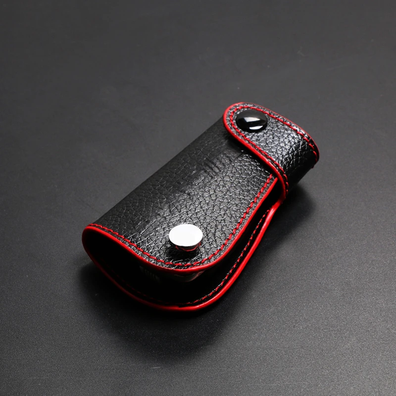 SRXTZM Cowhide Leather Key Case Car Cover Shell Keychain Accessories For Mercedes Benz W204 W203 W205 W211 C S E Class GLA GLK