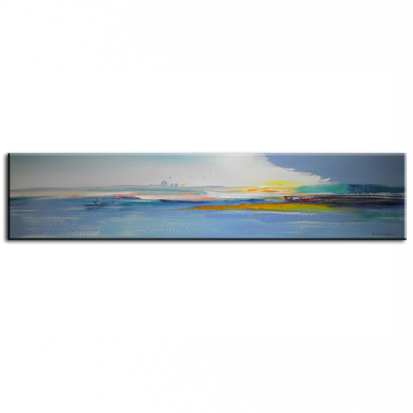 Exclusive original painting seascape hand-painted Home decoration painting  high quality Modern artists painting 1801110201