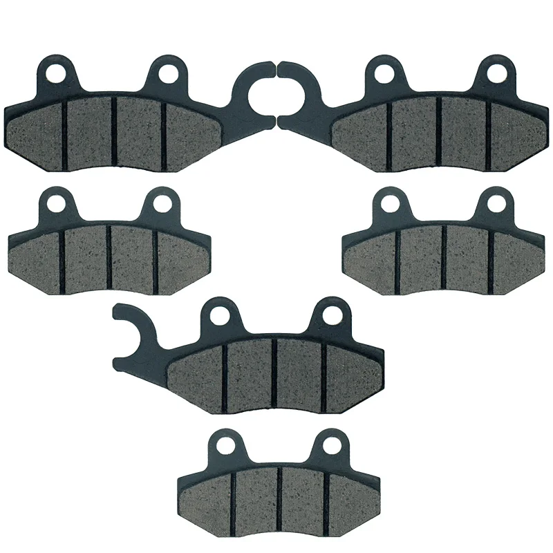 Motorcycle Brake Pads Front (L+R) Rear For Can Am ATV Commander 800 1000 STD XT DPS X LTD XT-P UTV 2011 2012 2013 2014 2015 2016