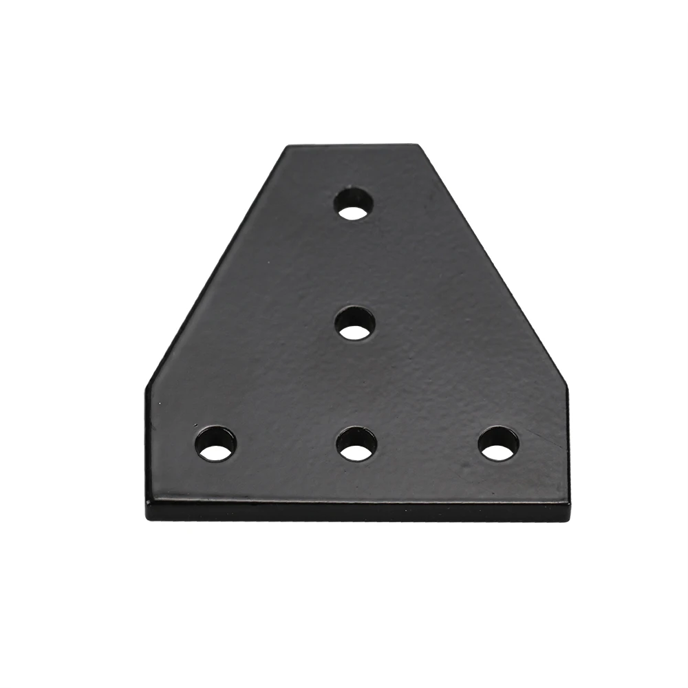 5 holes 90 degree joint board plate corner angle bracket connection joint strip for 2020 aluminum profile