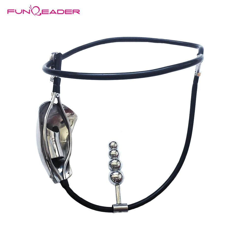 

Metal Male Chastity Cage Stainless Steel Chastity Belt With Anal Plug Slave BDSM Bondage Fetish Lockable Penis Restraint Device