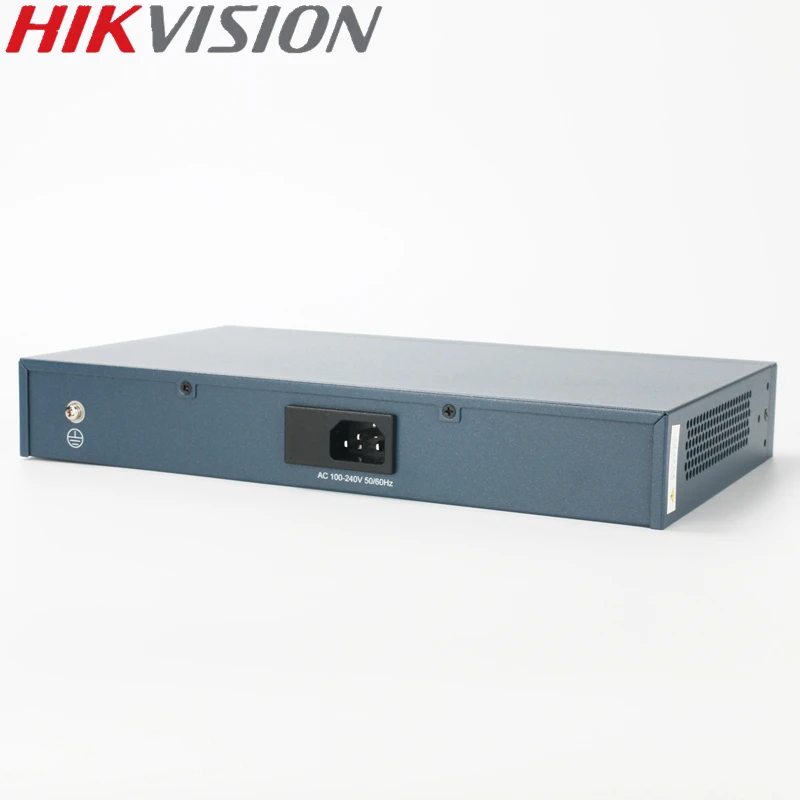 HIKVISION PoE Switch DS-3E0318P-E/M Unmanaged 16 ports 10/100 Mbps Uplink 1000M for 16CH NVR and CCTV IP Cameras 802.3at 802.3af