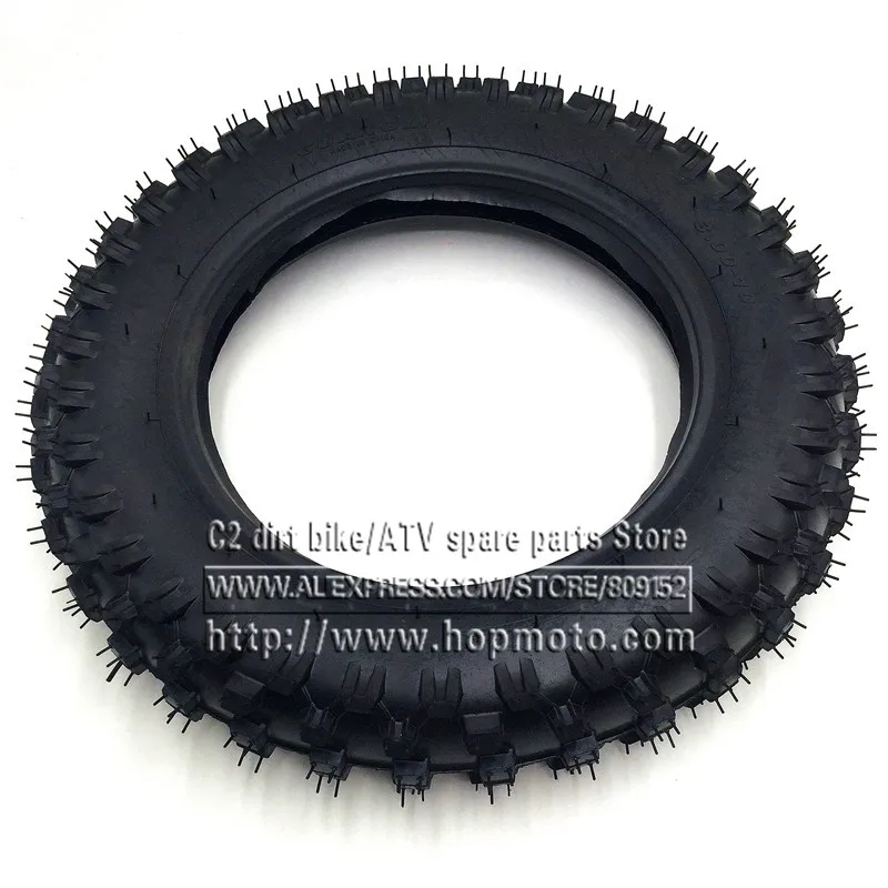 3.00-10 Rear Wheel Tire Outer Tyre 10 inch deep teeth Dirt Pit Bike Off Road Motorcycle Use Guang Li CRF50 Apollo