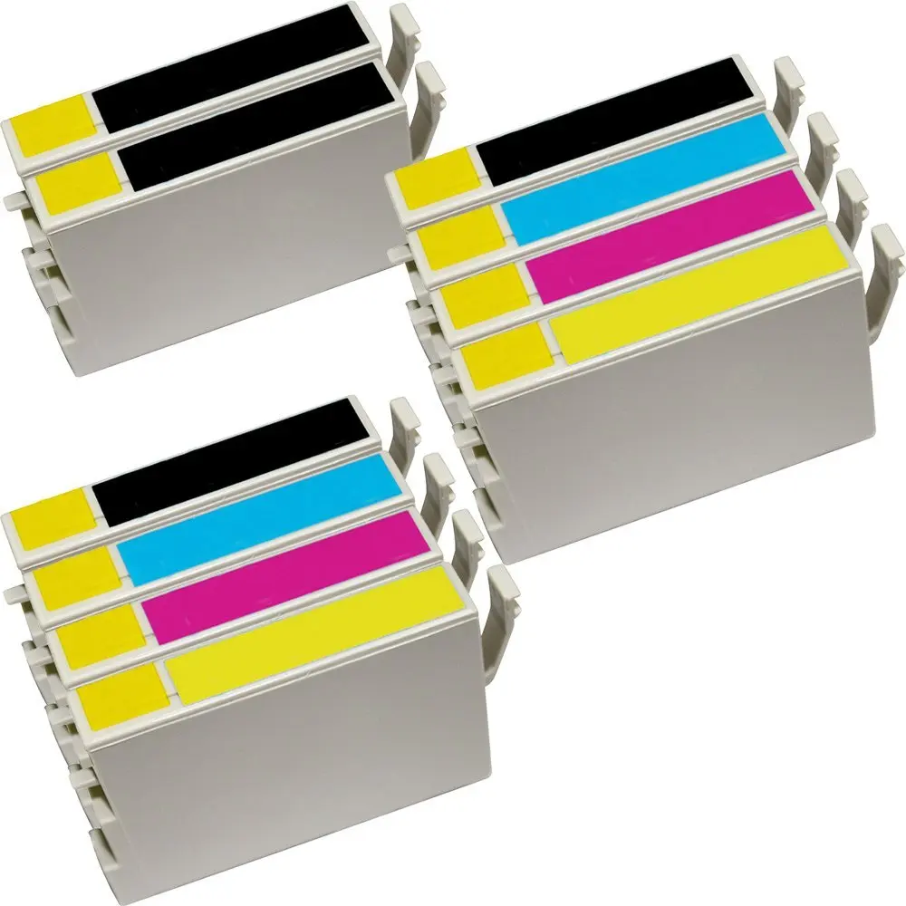 

10 Pack Compatible Ink Cartridges Epson 60 With Epson Stylus C68,C88,C88Plus,CX3800,CX3810,CX4200,CX4800,CX5800F