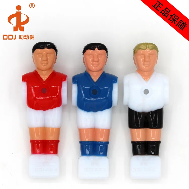 11 pcs/set Mini Foosball Table Games Soccer machine doll Toys Soccer Table Player Plastic Kickers Table Football Player (16 mm)