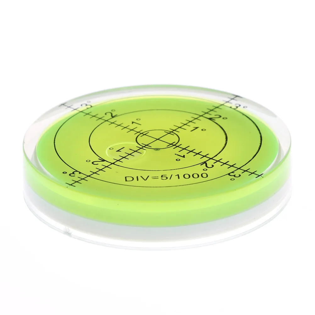 60*12mm 32x11mm  Circular Bubble Level Spirit Level Round Bubble Level Measuring Instruments Tool Universal Protractor Tool