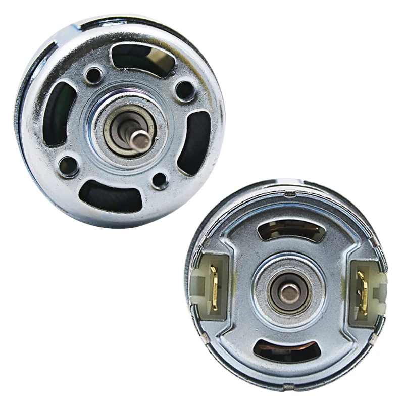 Motor de alto par de 12V CC, Motor de alta potencia y bajo ruido, 895, rodamientos de bolas dobles