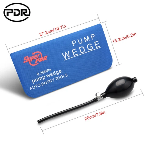 Imagen 2 del producto Bomba PDR, cuña, Airbag, herramientas de entrada automática, eliminación de abolladuras, herramientas de reparación de automóviles, herramientas de cerrajero para abrir puertas, Kit de herramientas manuales de coche