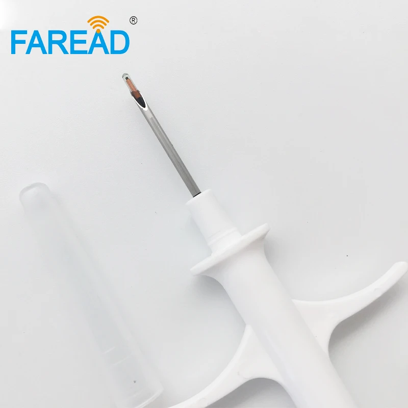 80 قطعة زرع تتفاعل لعلامة الحيوان 134.2 كيلو هرتز حقنة زجاجية ل 1.25*7 مللي متر FDX-B معرف رقاقة المستجيب حاقن لمعرف الحيوانات الأليفة