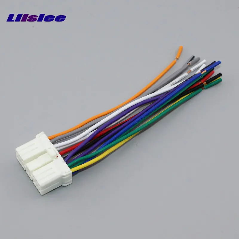 

Car CD DVD Player Power Wire Cable Plug For SUBARU Forester Impreza WRX Plugs Into Factory Radio ISO Female