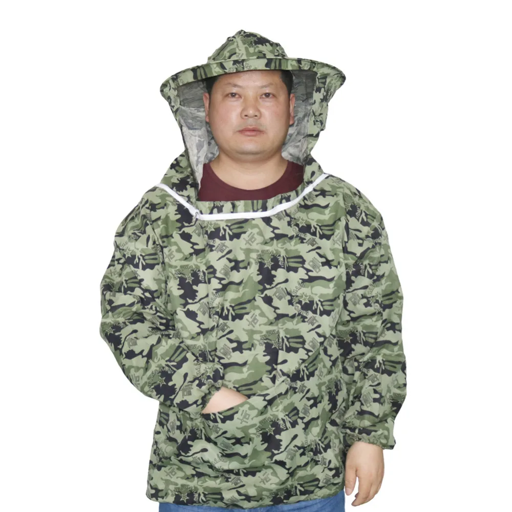 

Camo Protective Clothing for height 150cm-180cm Beekeeper Beekeeping Tools Thickening breathable Anti-Bee Clothing