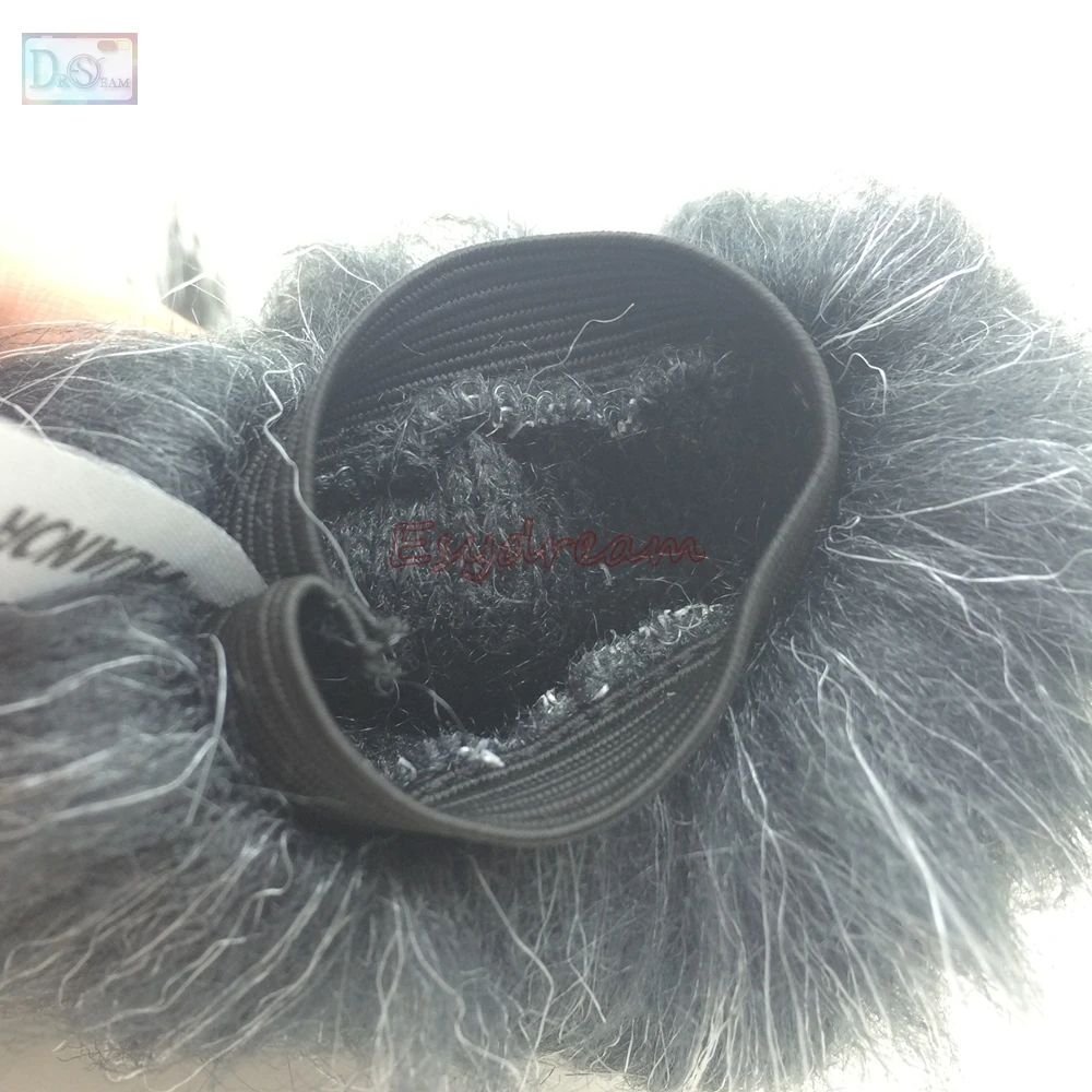 Professionelle Outdoor MIC Pelzigen Abdeckung Windschutzscheibe Windschutz Muff Für TASCAM DR-05 DR05 Mikrofon Deadcat Wind Schild