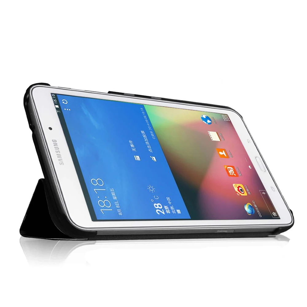 For Samsung Galaxy Tab 4 8.0 Tablet Case, Ultra Slim Cover for Samsung SM-T330 T331c Closure Protective Cases