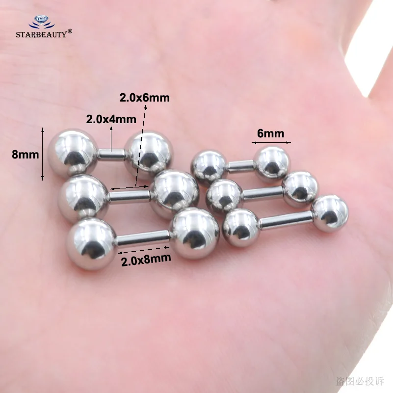 1pc Curved Straight Ball Tragus Piercing Oreja Earrings Vagina Genital Piercing Helix Belly Dick Penis Ring Pircing Sex Jewelry