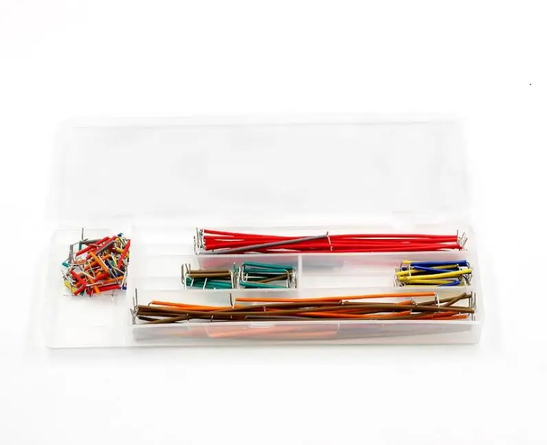 140Pcs/Lot U Shape Shield Solderless Breadboard Jumper Cable Wires Kit for Arduino Best Quality