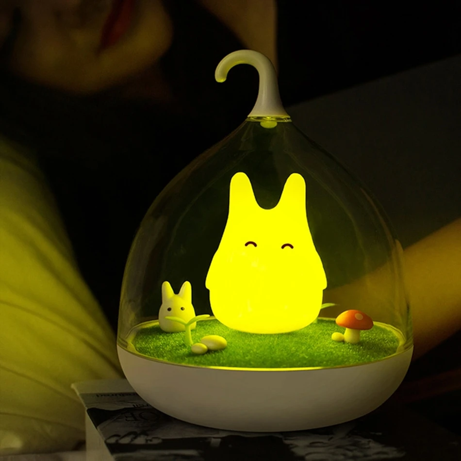 LED Nightlight Lamp For Gift Touch Sensor Cute Birdcage Night Light with USB Cable Home Decor Bedroom luminaria Hot Sale