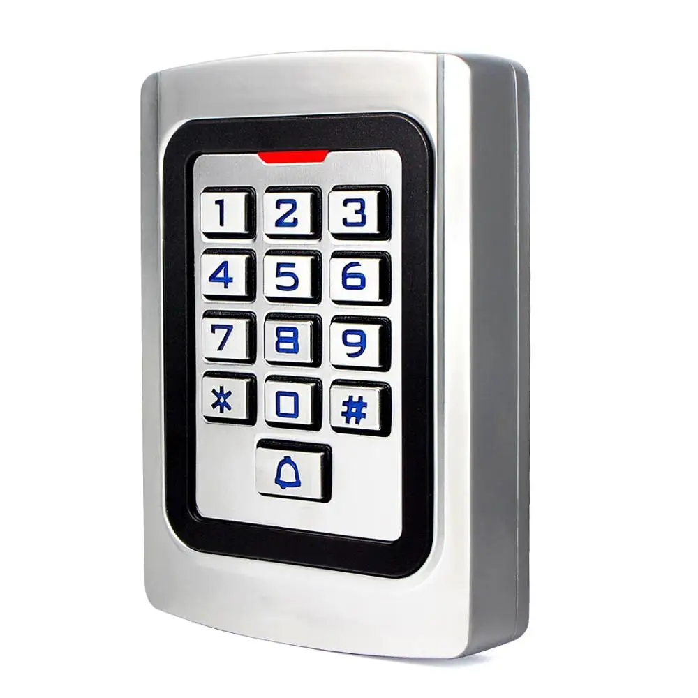 Tuya wifi Weather proof Standalone 125KHZ RFID Reader & Keypad Pin code Door gate lock opener Access Control Metal Keypad Case