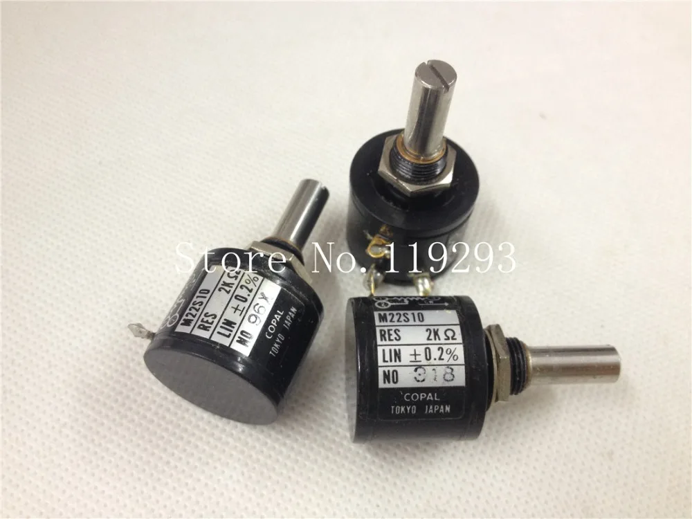 Heidelberger Druckmaschinen Accessories Used multi-turn potentiometer COPAL M22S10 500R 1K 5K 10K 20K 50K 100K--5PCS/LOT